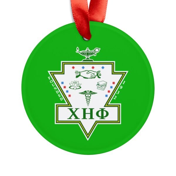 Acrylic Ornament with Ribbon